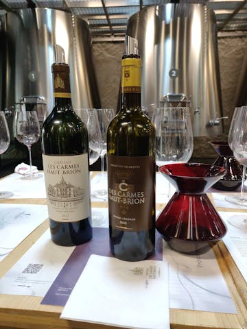 Dégustation primeurs 2022 au Château Les Carmes Haut-Brion